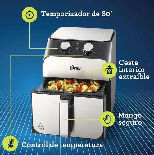FREIDORA DE AIRE OSTER MANUAL 5.5L