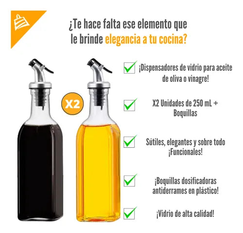 DISPENSADOR DE ACEITE Y VINAGRE