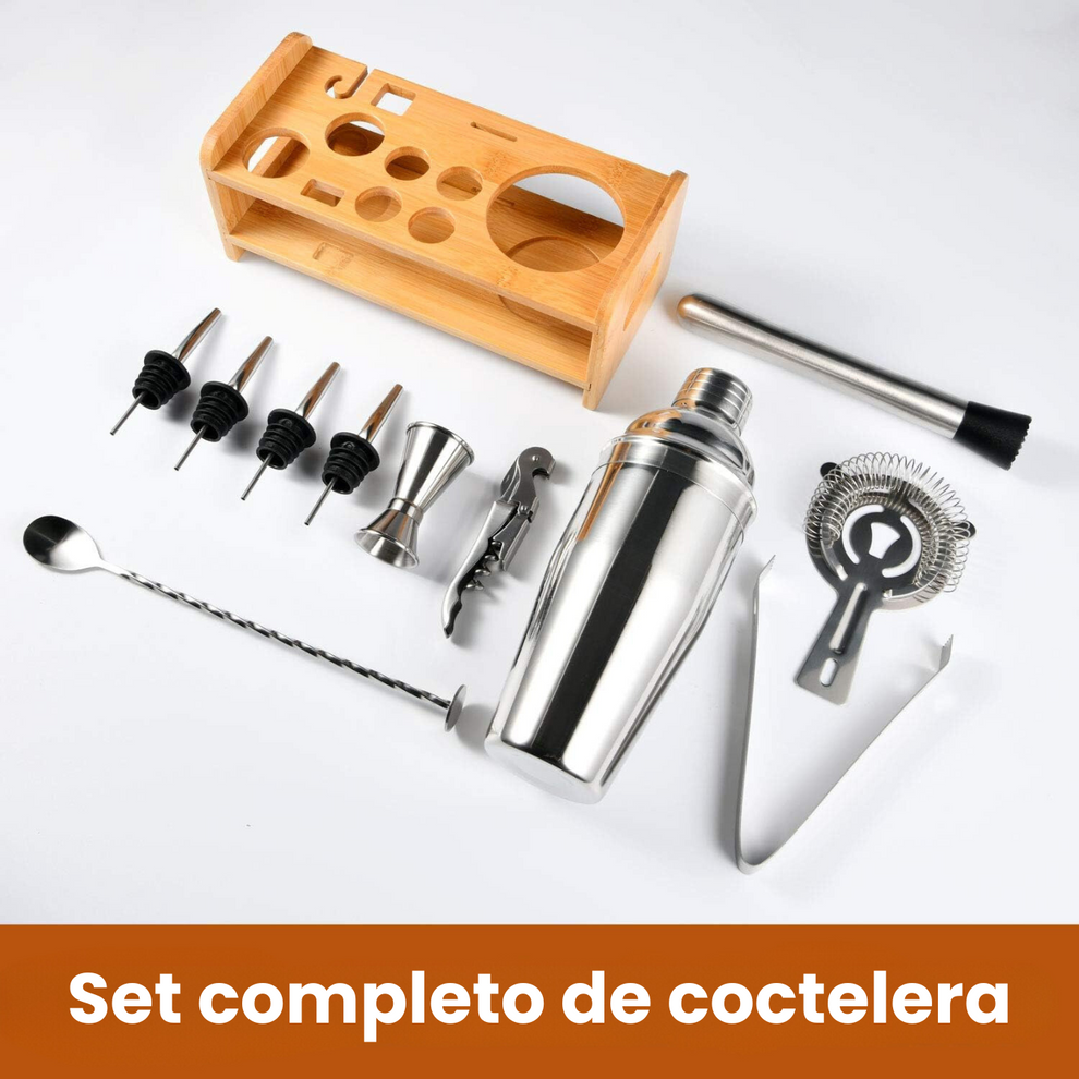COCTELERA EN ACERO INOXIDABLE