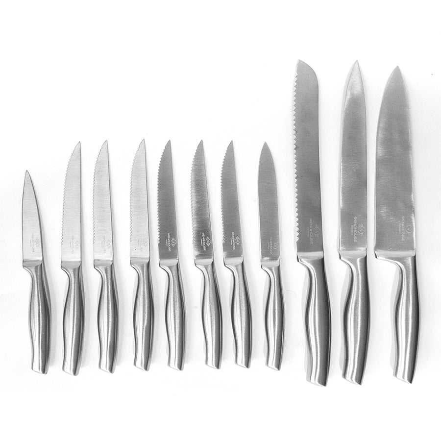 SET DE CUCHILLOS BASE AFILADORA