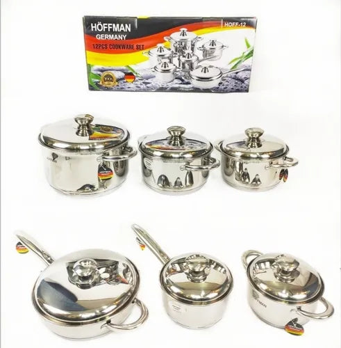 BATERÍA DE COCINA 12 PIEZAS