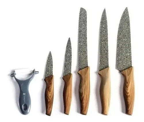 SET CUCHILLOS 6 PIEZAS
