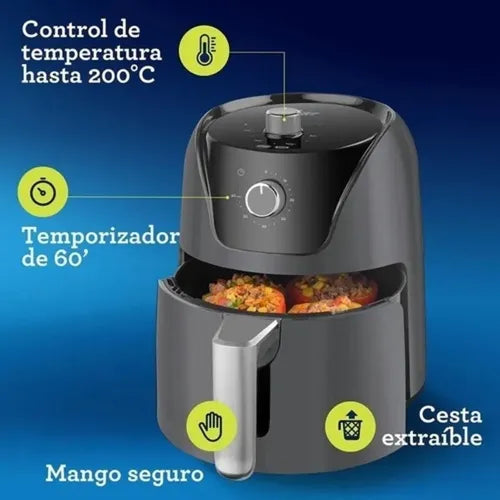 FREIDORA DE AIRE MANUAL 4L
