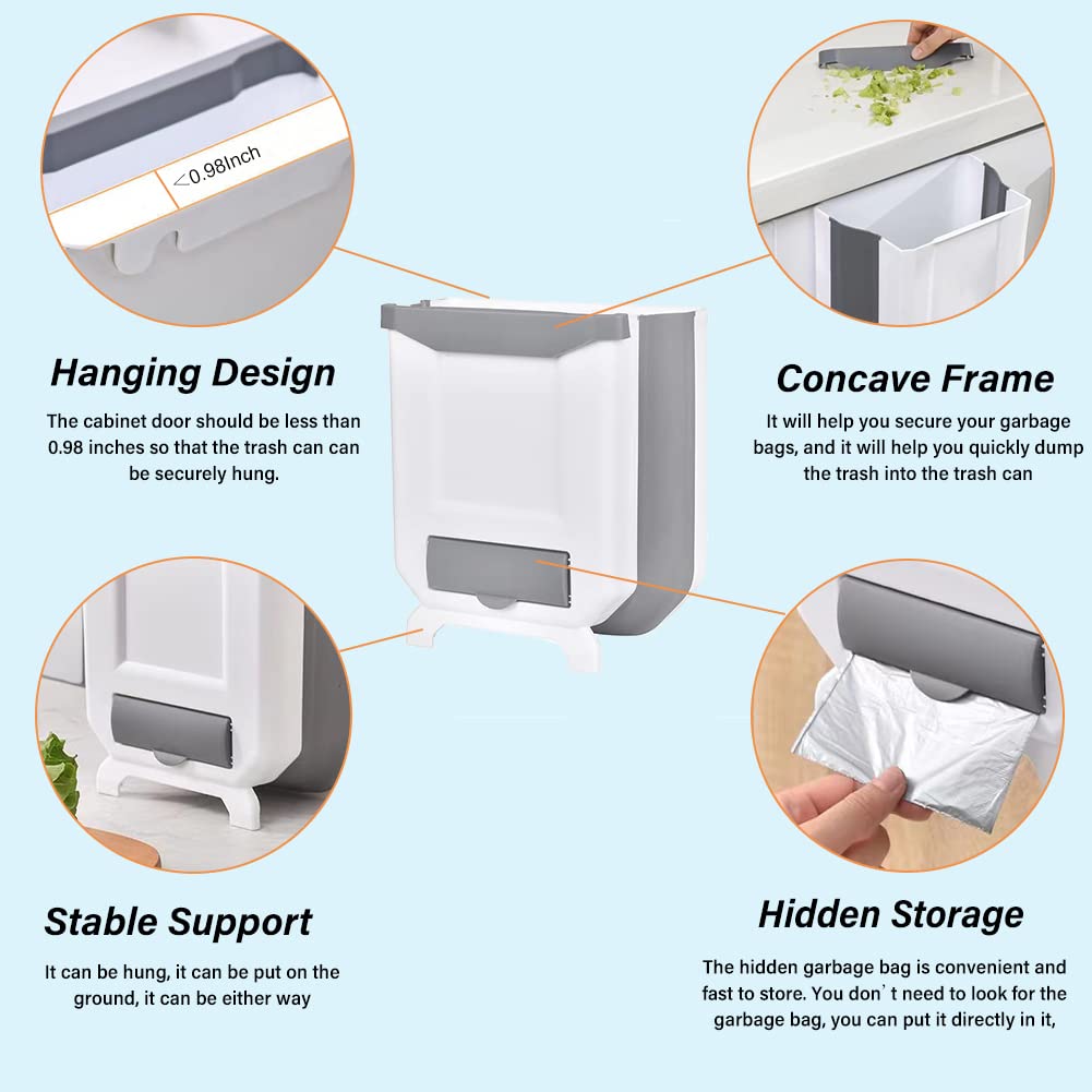 CONTENEDOR DE RESIDUOS PLEGABLE