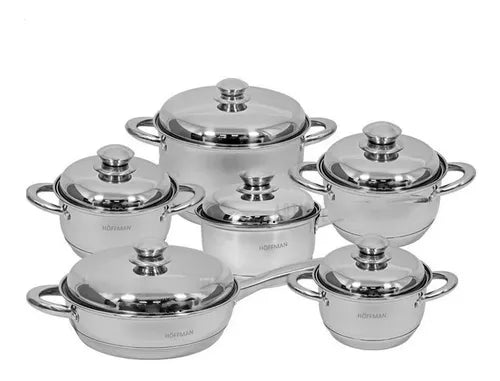 BATERÍA DE COCINA 12 PIEZAS