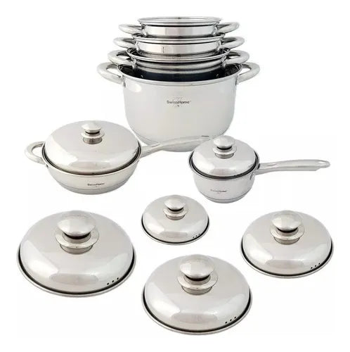BATERÍA DE COCINA 12 PIEZAS