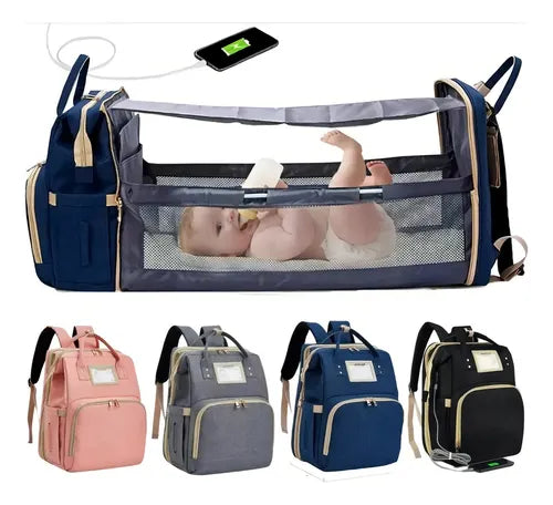 MALETA PAÑALERA MULTIFUNCIONAL