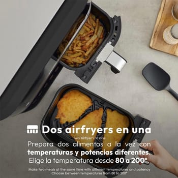HORNO FREIDOR DOBLE CANASTA