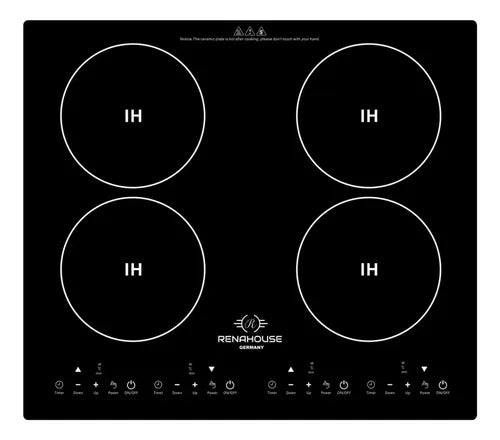ESTUFA DE INDUCCION 4 PUESTOS 110v