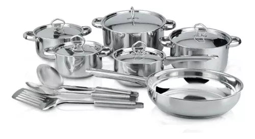 BATERIA DE COCINA 15 PIEZAS
